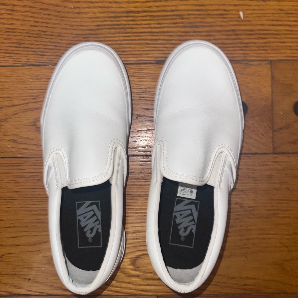 Vans Classic White Slip-On Shoes